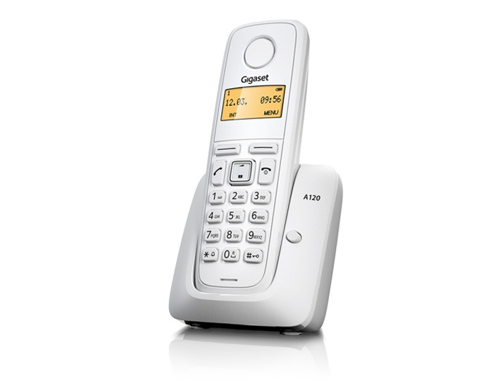 Телефон беспроводной DECT Gigaset A120 (S30852-H2401-S302);