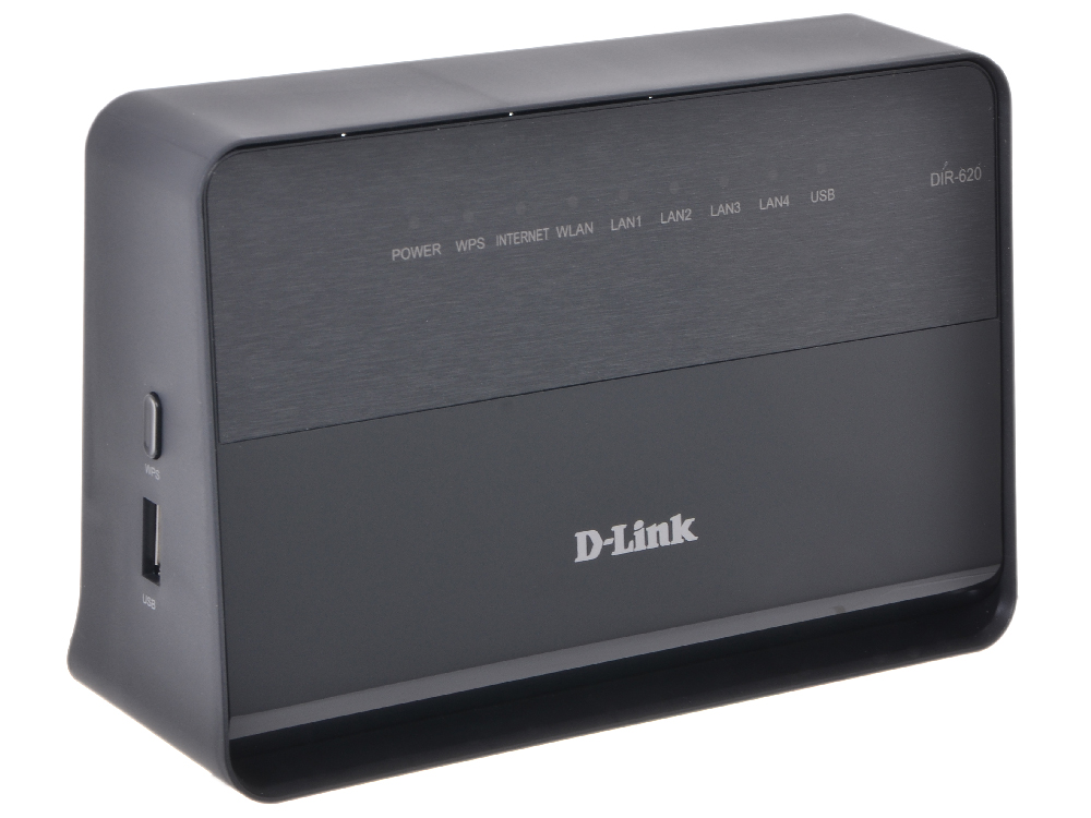 Маршрутизатор D-Link DIR-620/A/E1A; 300 Мбит/сек; 2.4