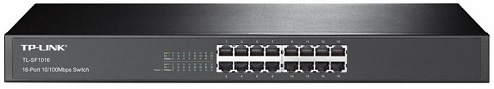 Коммутатор TP-Link TL-SF1016; 16xRJ-45; 100 Мбит/сек;