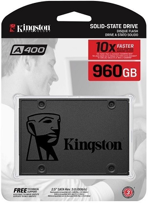 SSD-накопитель 2.5" 960Гб Kingston A400 (SA400S37/960G);