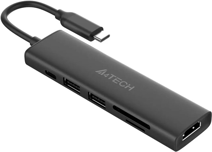 USB-хаб 3.0 A4Tech DST-60C; 6 портов