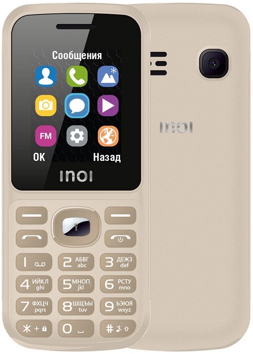 Мобильный телефон INOI 105 Gold; 1.8"(160х128);