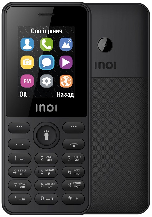 Мобильный телефон INOI 109 Black (4660042757674);