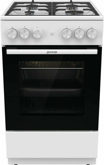 Плита газовая Gorenje GG5A11WF; эмал.сталь/чугун; 70