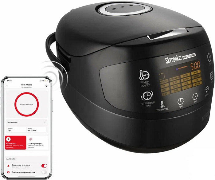 Мультиварка Redmond RMC-M903S; 1000 Вт; 17