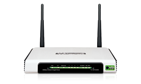 Маршрутизатор TP-Link TL-WR1042ND; 300 Мбит/сек; 2.4