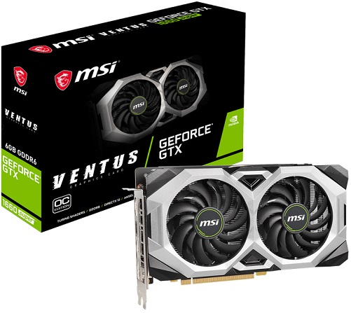 Видеокарта nVidia GTX 1660 SUPER MSI