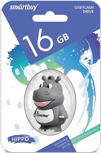 USB-флэш 16 ГБ SmartBuy Wild Hippo