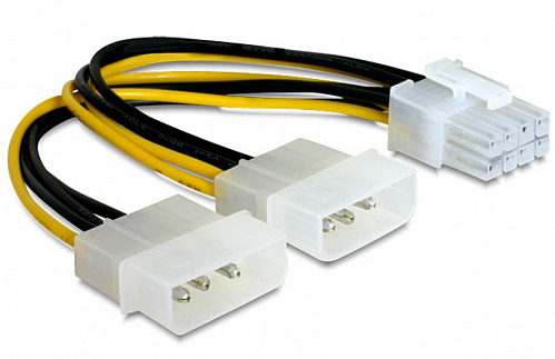 Кабель питания в/к Cablexpert (CC-PSU-81); 2хMolex/PCI-E
