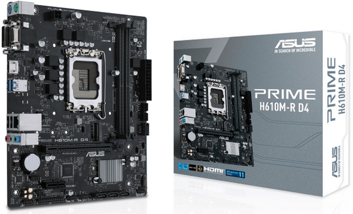 Материнская плата intel H610 Asus PRIME