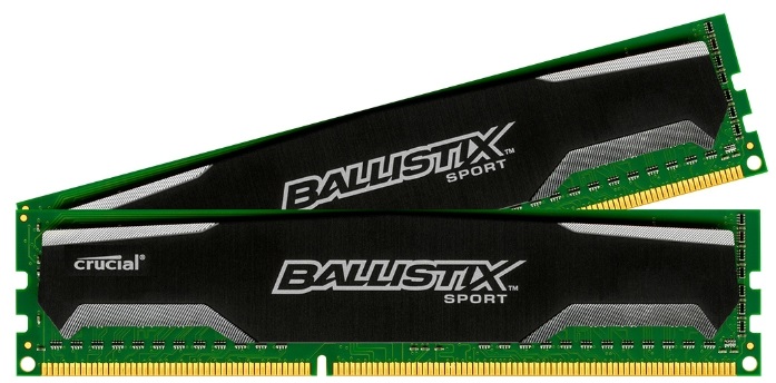 Оперативная память DDR3 16Гб Crucial Ballistix