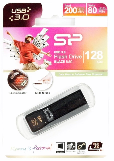 USB-флэш 128 ГБ Silicon Power Blaze