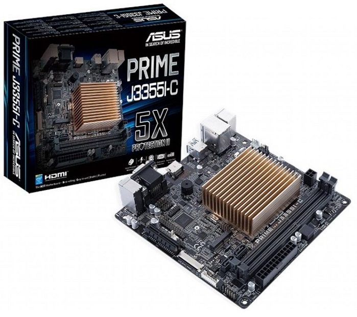 Материнская плата Asus PRIME J3355I-C; Intel