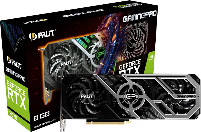 Видеокарта nVidia RTX 3070 Palit RTX