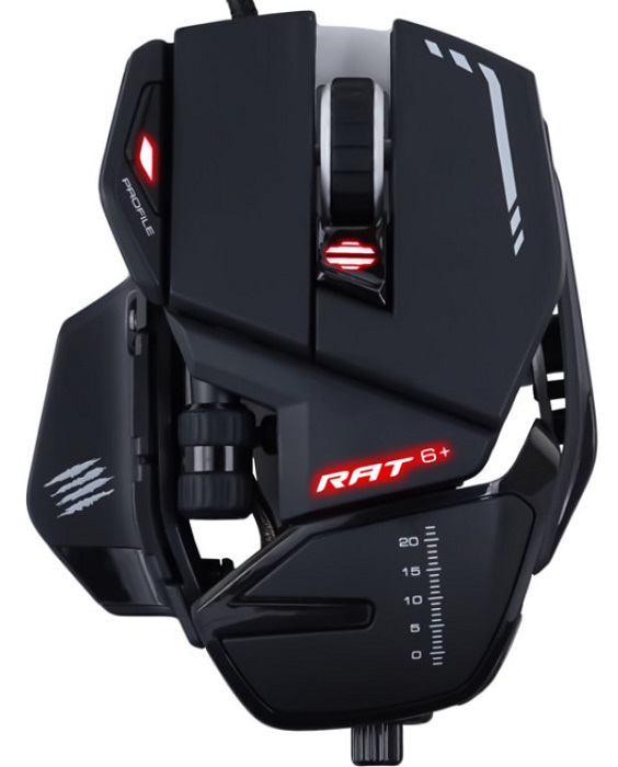 Мышь USB Mad Catz R.A.T. 6+