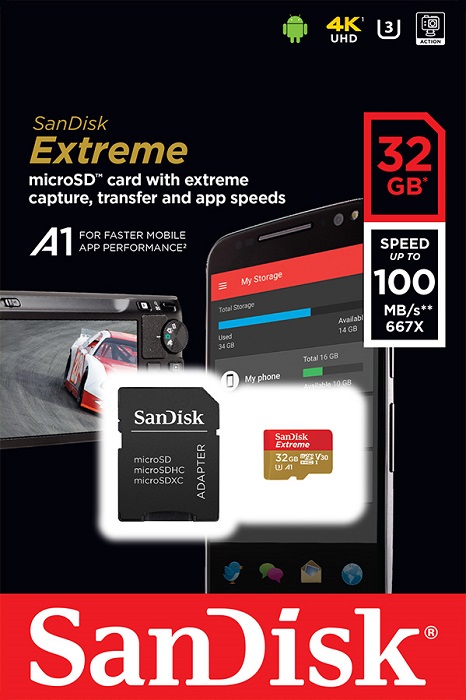 Карта памяти microSDHC 32 ГБ SanDisk