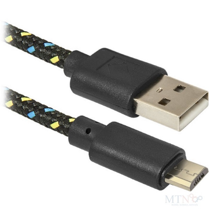 Кабель AM/microBM 5p Defender USB08-03T (87474);