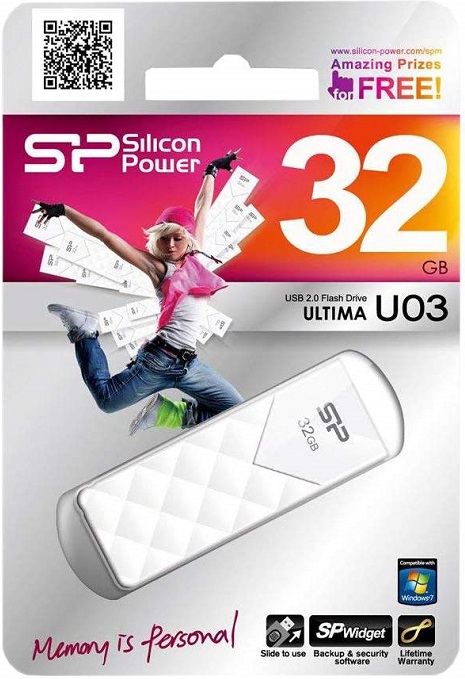 USB-флэш 32 ГБ Silicon Power Ultima