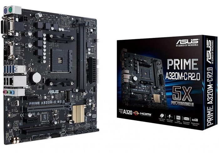 Материнская плата AMD A320 Asus PRIME