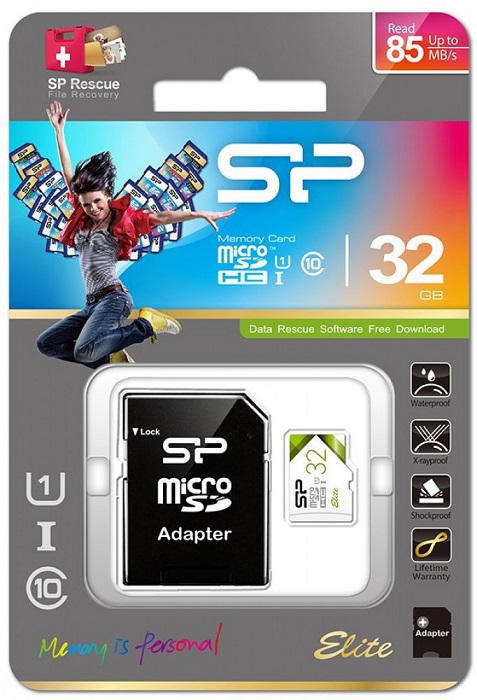 Карта памяти microSDHC 32 ГБ Silicon