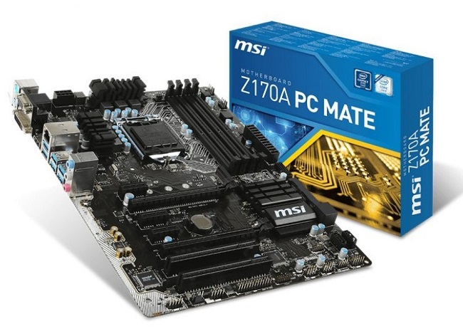 Материнская плата intel Z170 MSI Z170A