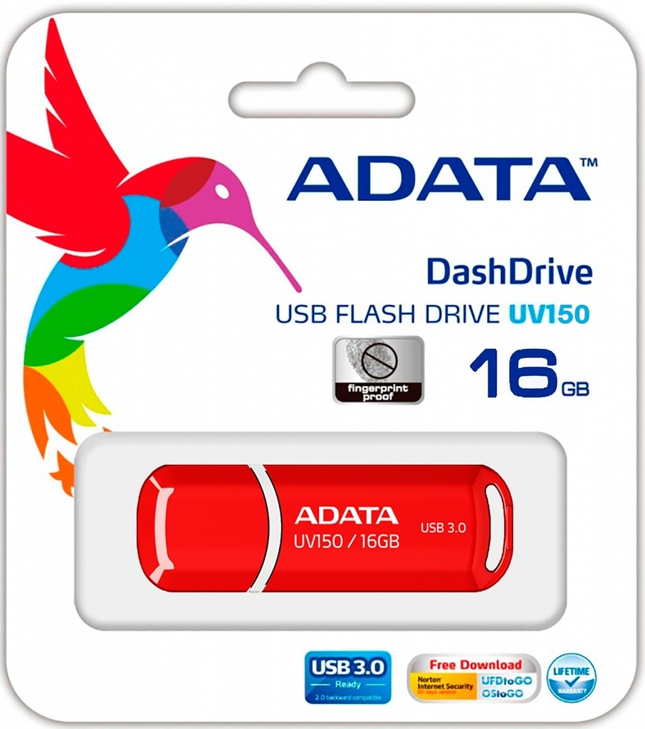 USB-флэш 16 ГБ A-Data UV150 (AUV150-16G-RRD);