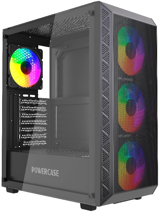 Корпус Powercase Mistral S4B (CMSB-L4); ATX;