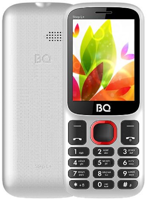 Мобильный телефон BQ Step L+ White+Red