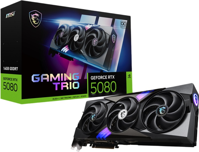 Видеокарта nVidia RTX 5080 MSI RTX