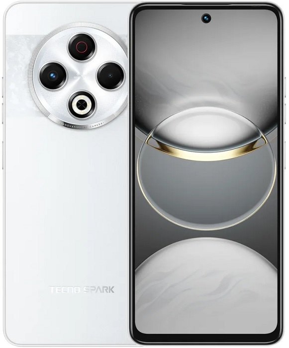 Смартфон Tecno Spark 30 8/128Gb White;