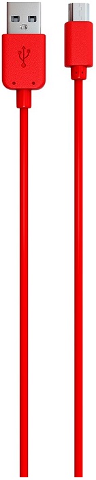 Кабель AM/microBM 5p USB 2.0 Red
