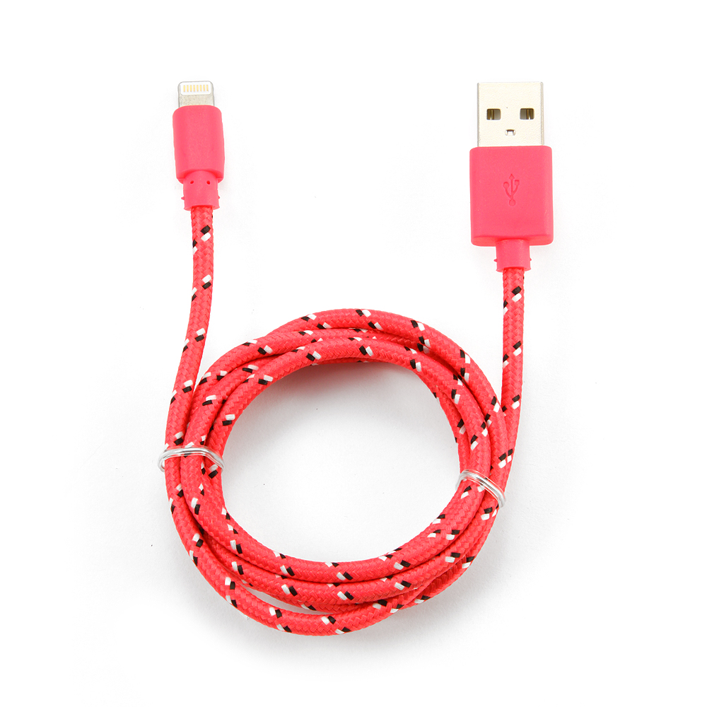 Кабель AM/Lightning KONOOS (KC-A2USB2ncr); 1 м;