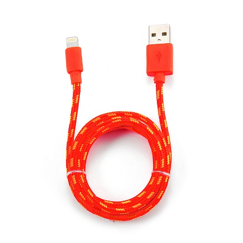 Кабель AM/Lightning KONOOS (KC-A2USB2nr); 1 м;
