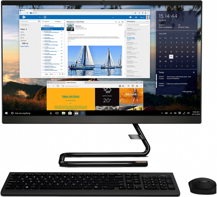 Моноблок Lenovo IdeaCentre AIO A340-22IWL (F0EB00EERK);