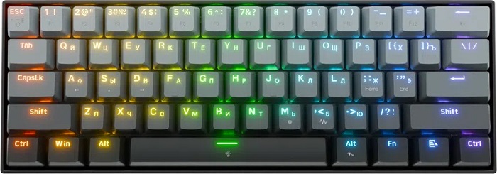 Клавиатура Redragon Fizz RT (72300); механическая;