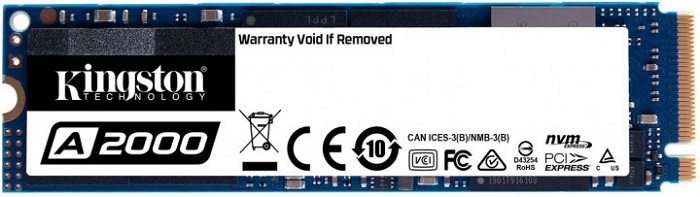 SSD-накопитель M.2 NVMe 1Тб Kingston A2000