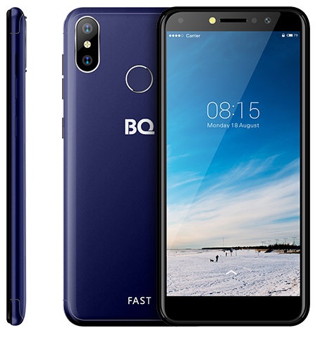 Смартфон BQ Fast 2/16Гб Dark Blue
