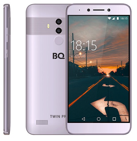 Смартфон BQ TwinPro 4/32Гб Grey (BQ-5517L);