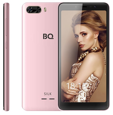 Смартфон BQ Silk 1/8Гб Pink (BQ-5520L);