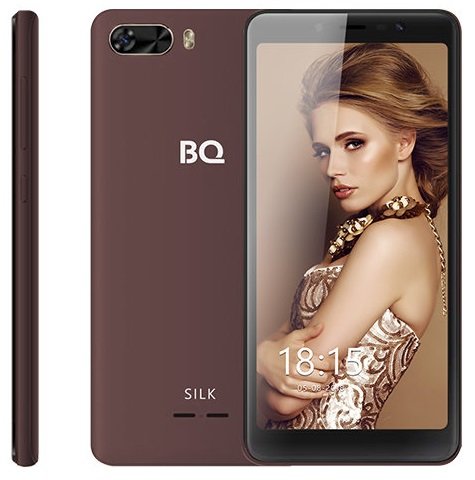 Смартфон BQ Silk 1/8Гб Brown (BQ-5520L);