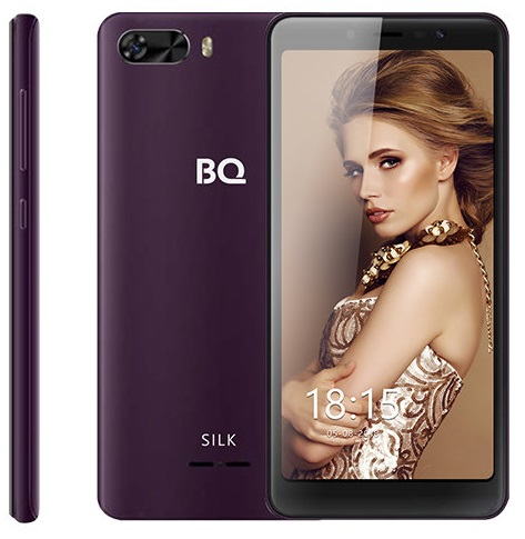 Смартфон BQ Silk 1/8Гб Purple (BQ-5520L);