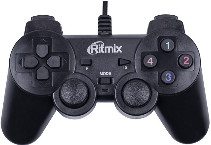 Геймпад USB Ritmix GP-005 Black; 16