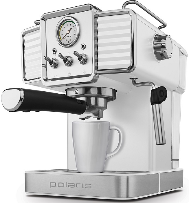 Кофеварка рожковая Polaris PCM 1538E; 1350