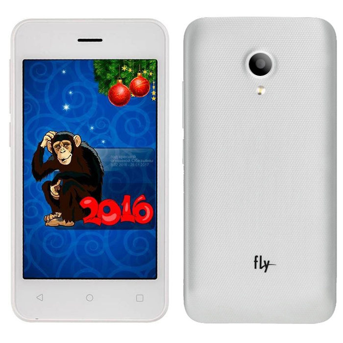 Смартфон Fly Stratus 6 White (FS407);