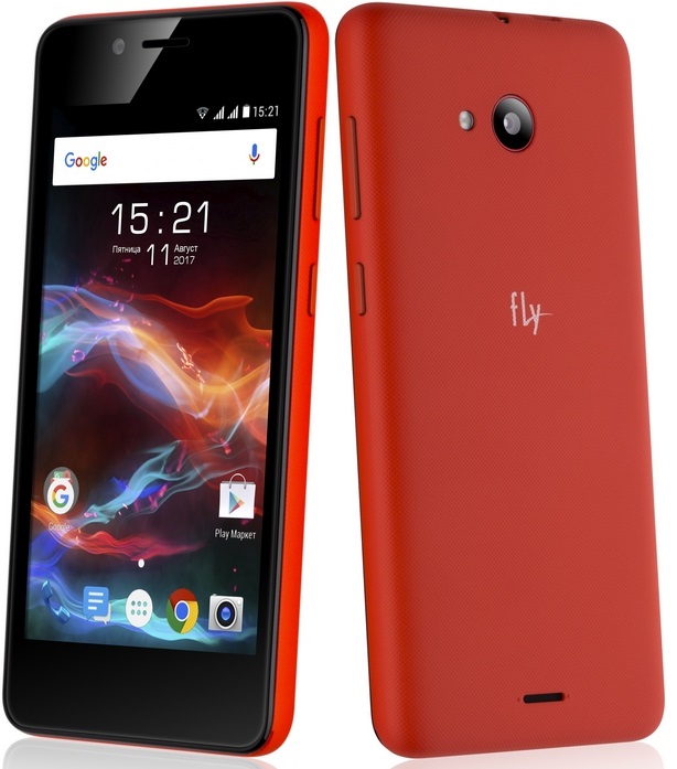 Смартфон Fly Stratus 7 Red (FS458);