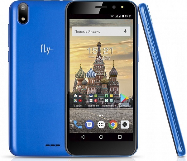 Смартфон Fly Life Compact Blue; 4.95"(960x480);