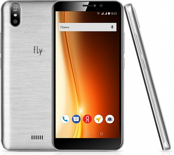 Смартфон Fly Life Play Silver; 5.45"(960x480);