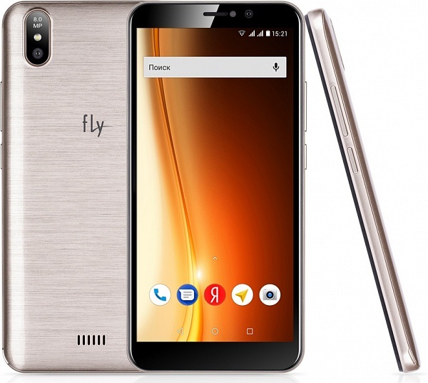 Смартфон Fly Life Play Gold; 5.45"(960x480);