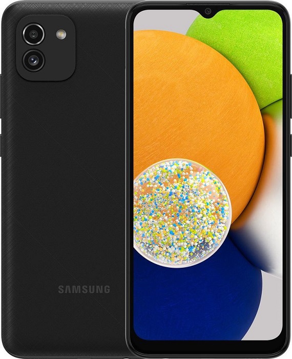 Смартфон Samsung Galaxy A03 4/64Гб Black