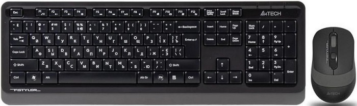 Комплект клавиатура + мышь A4Tech Fstyler